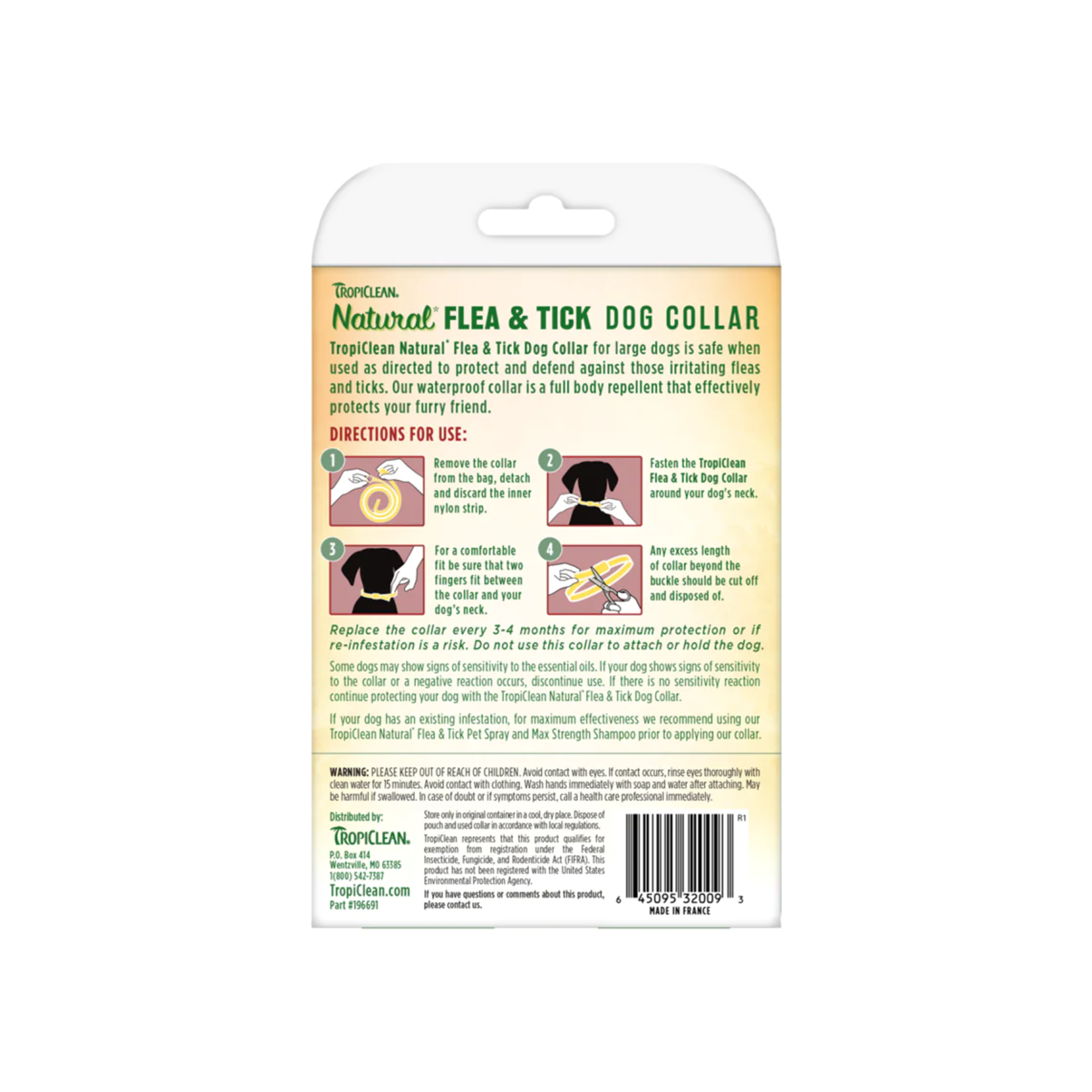 Tropiclean Tropiclean Natural Flea and Tick Collar SM