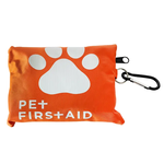 Pet First Aid Travel Pet First Aid Kit w/ Carabiner- 19pcs