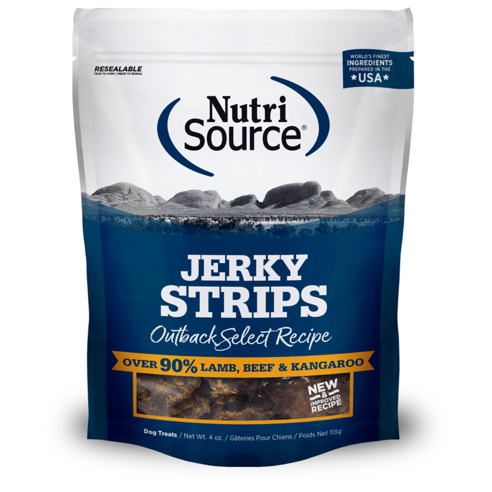 NutriSource Jerky Strips Select Treats 4OZ