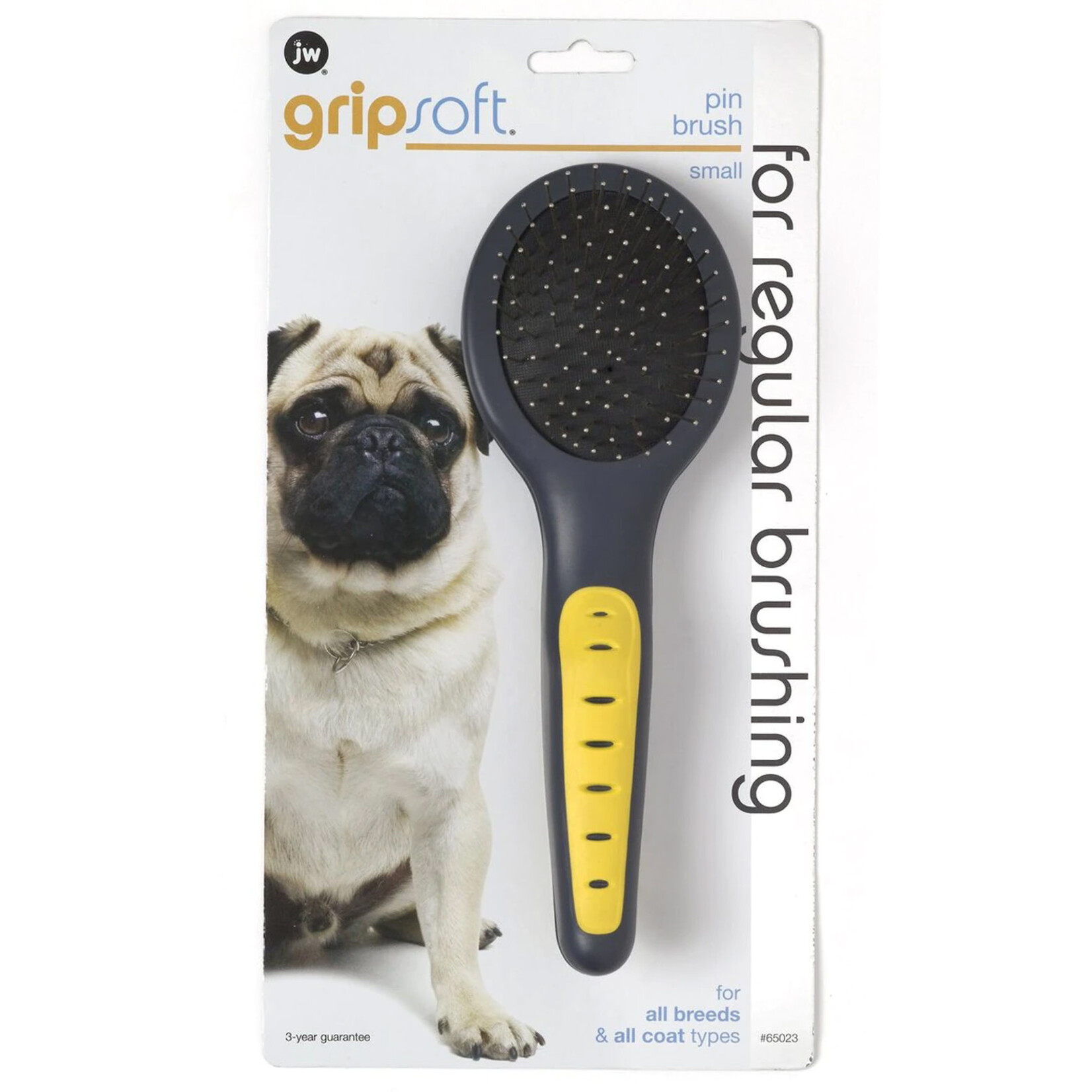 JW JW Pet Company Dog Gripsoft Small Slicker Brush Soft Pin