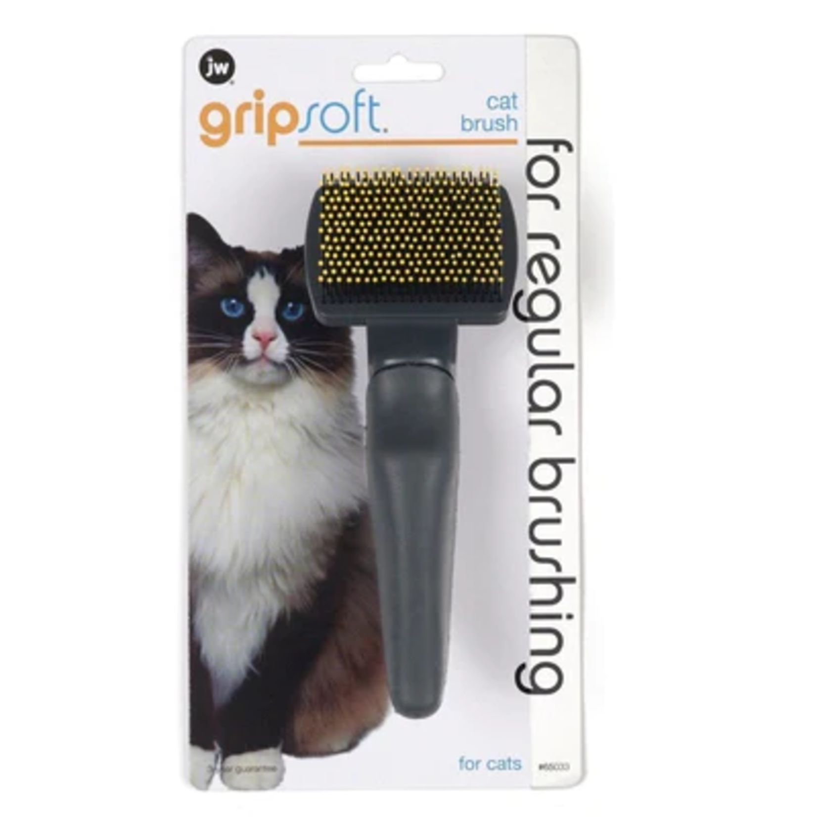 JW JW Pet Company Cat GripSoft Small Slicker Brush