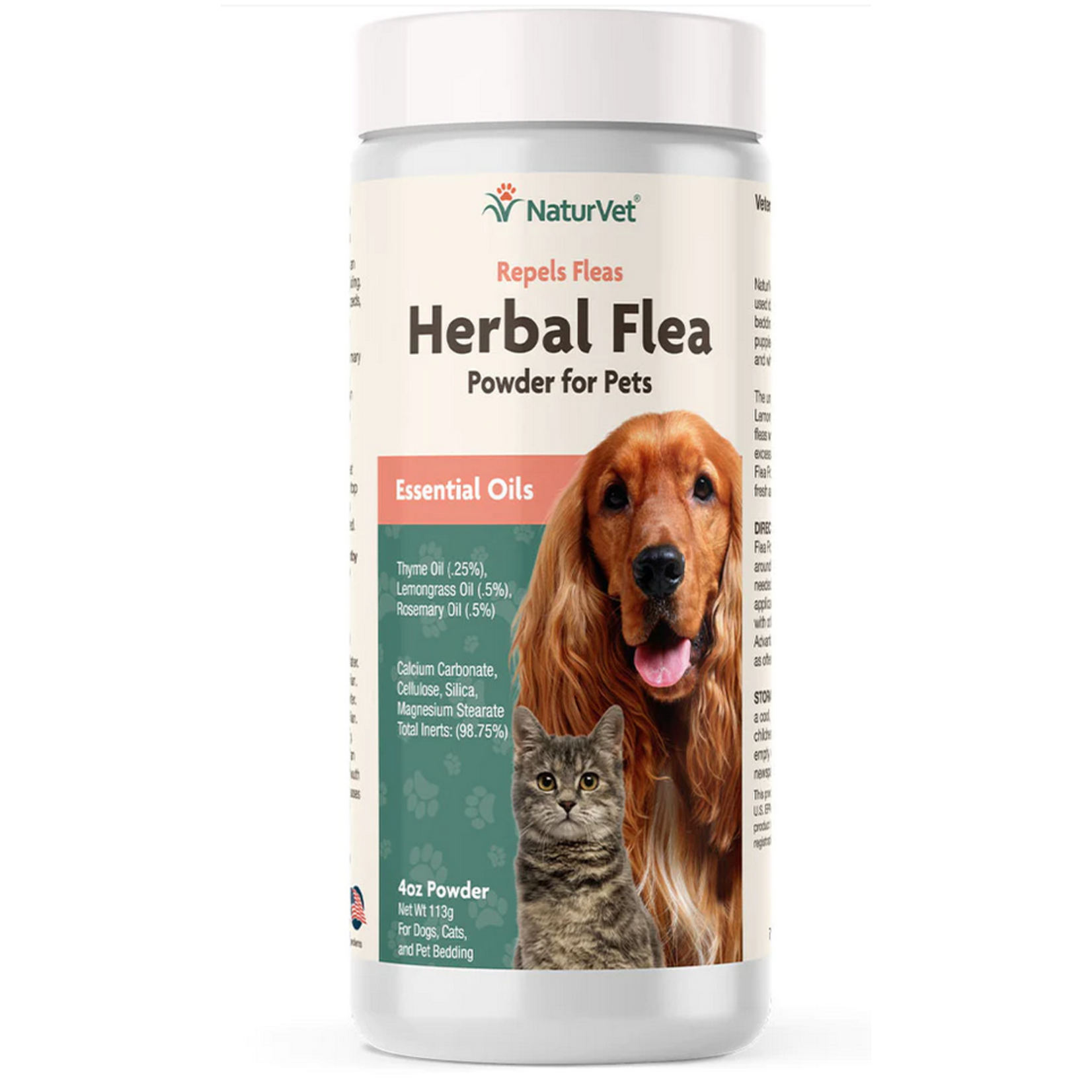 Naturvet Naturvet Dog Herbal Flea Powder 4OZ
