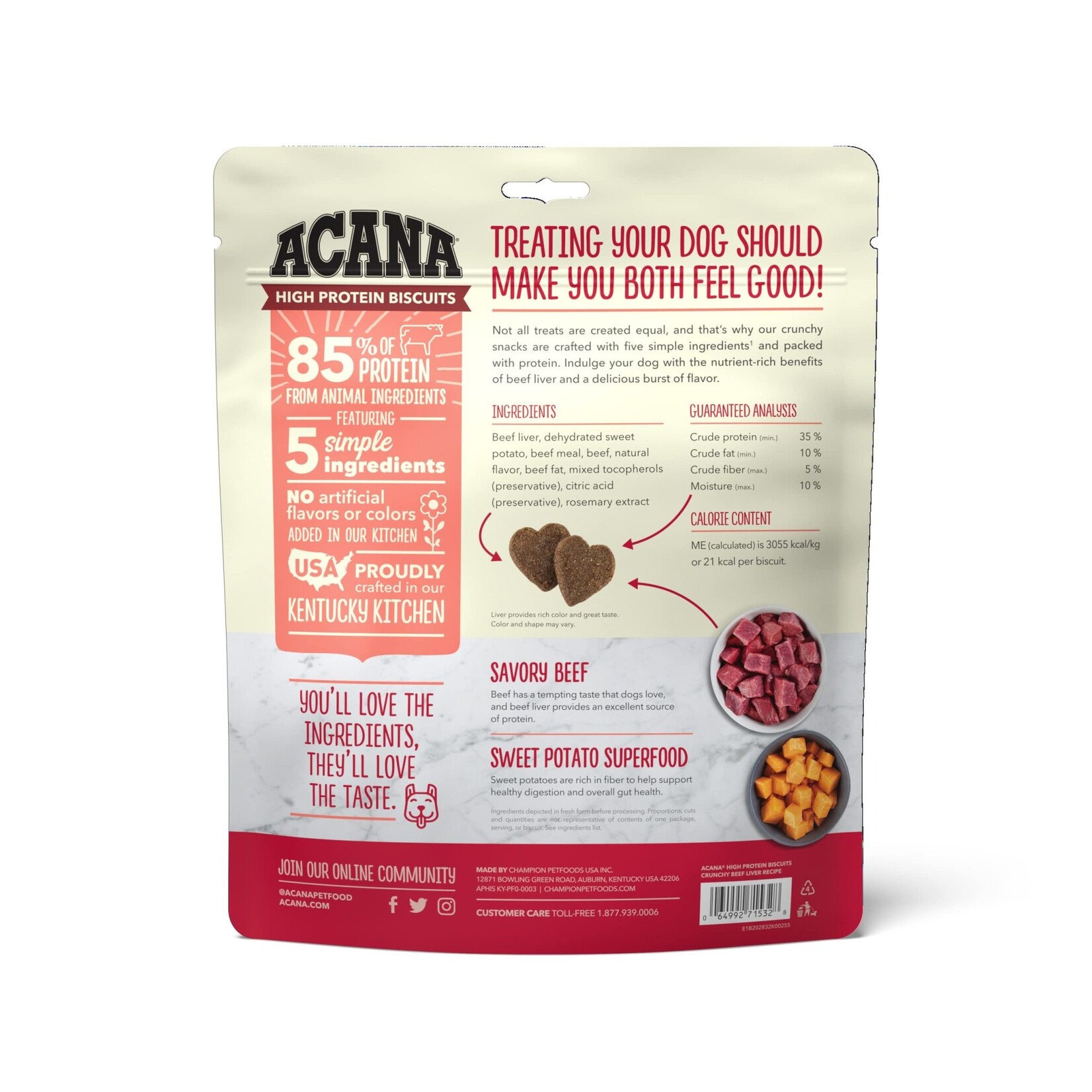 Acana Acana Dog High Protein Crunchy Biscuits