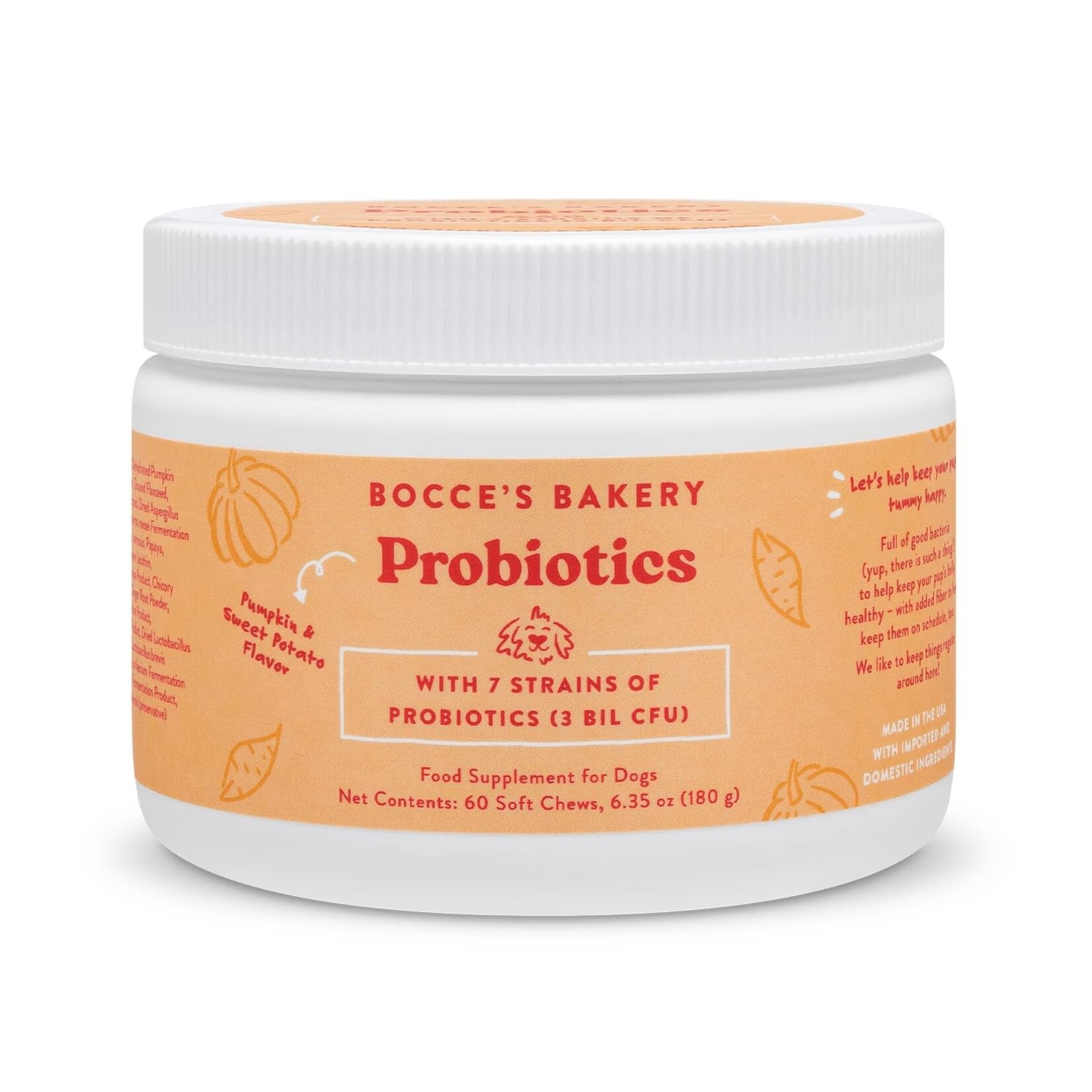 Bocce's Bocce's Bakery Supplement Probiotic 6.35oz