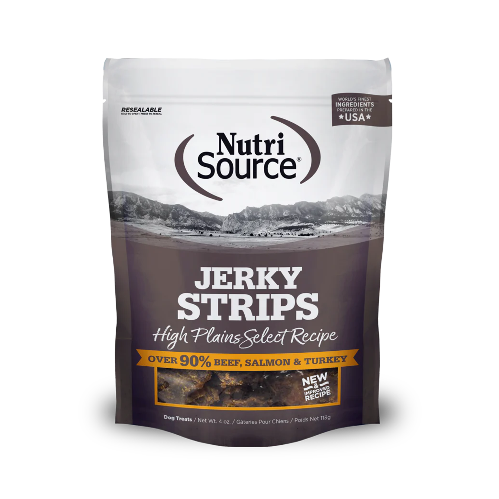 NutriSource Jerky Strips Select Treats 4OZ