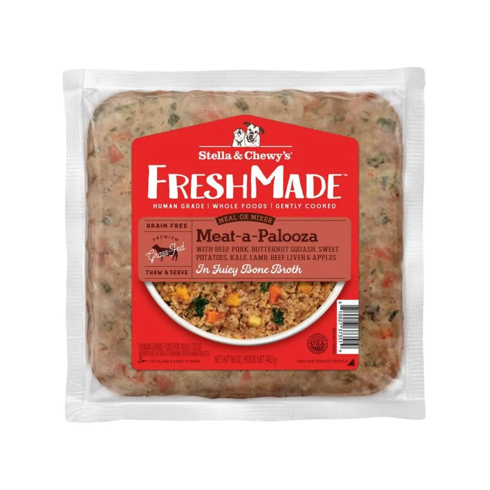 Stella & Chewy's Stella & Chewy's Dog Freshmade Meat-a-palloza 16OZ