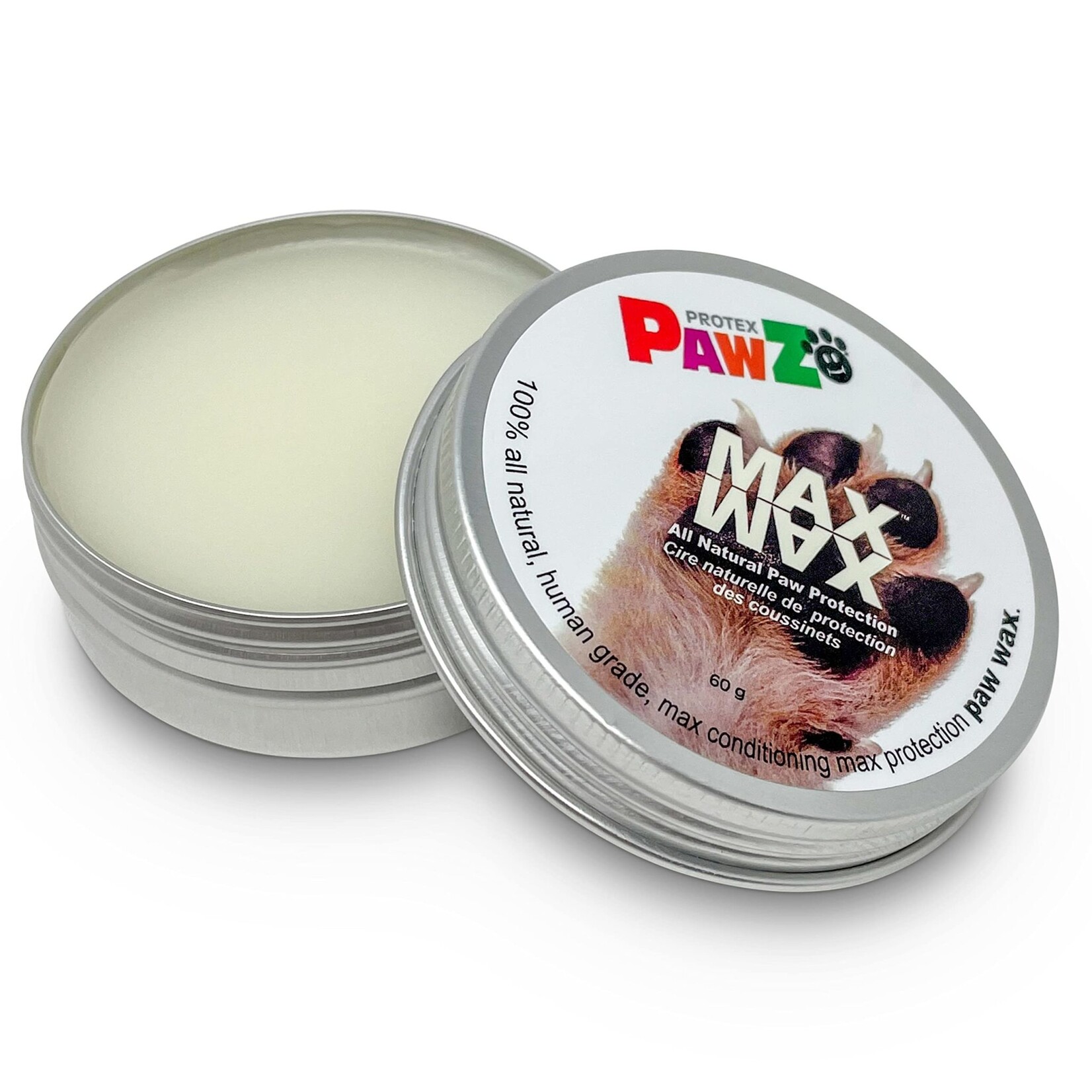 Pawz PawZ Max Wax Dog Paw Balm, 100% All Natural Paw Protector, Lick Safe