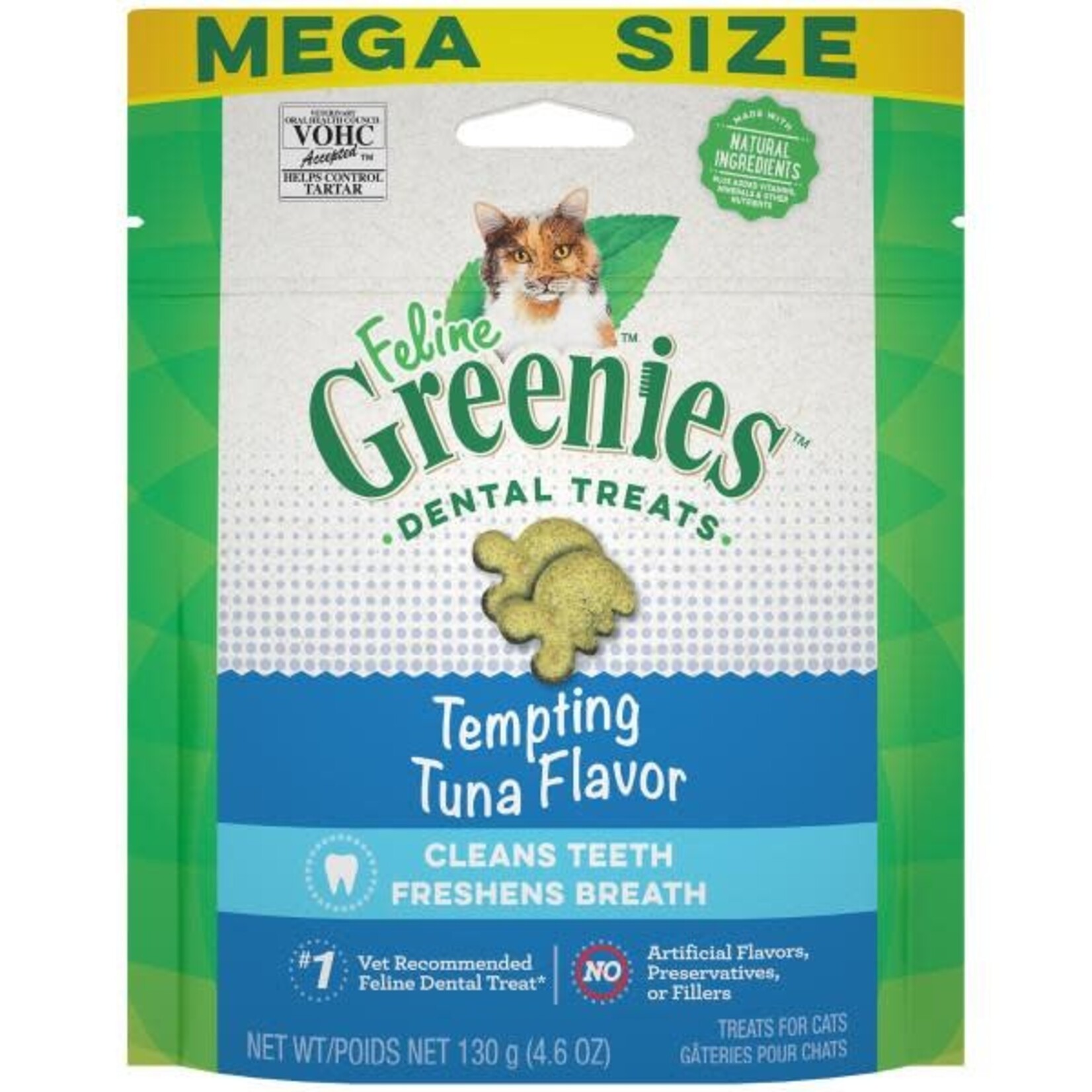 Greenies Feline Tuna Dental Treat 4.6 oz