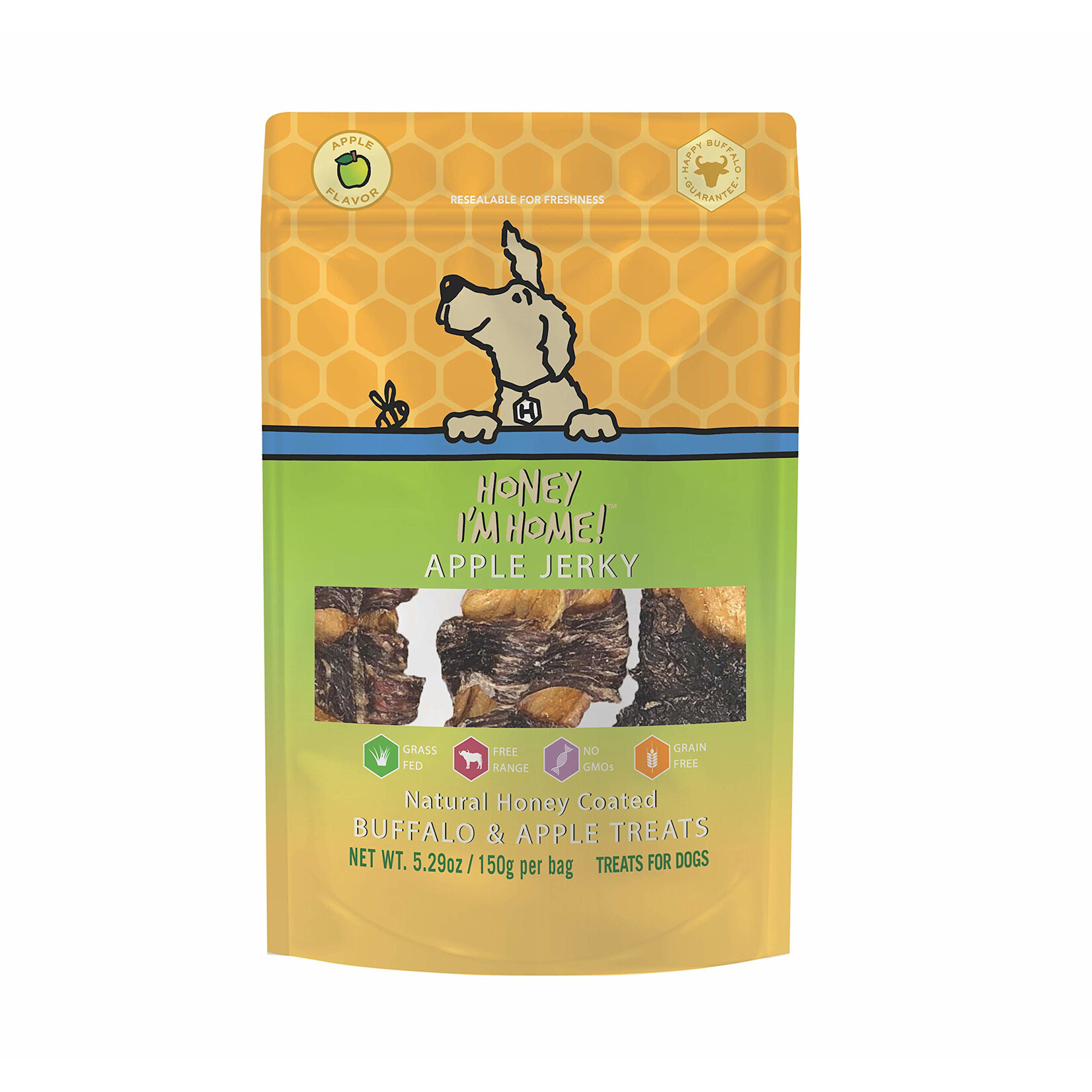 Honey, I'm Home Honey I'm Home Natural Honey Coated Buffalo Dog Treats