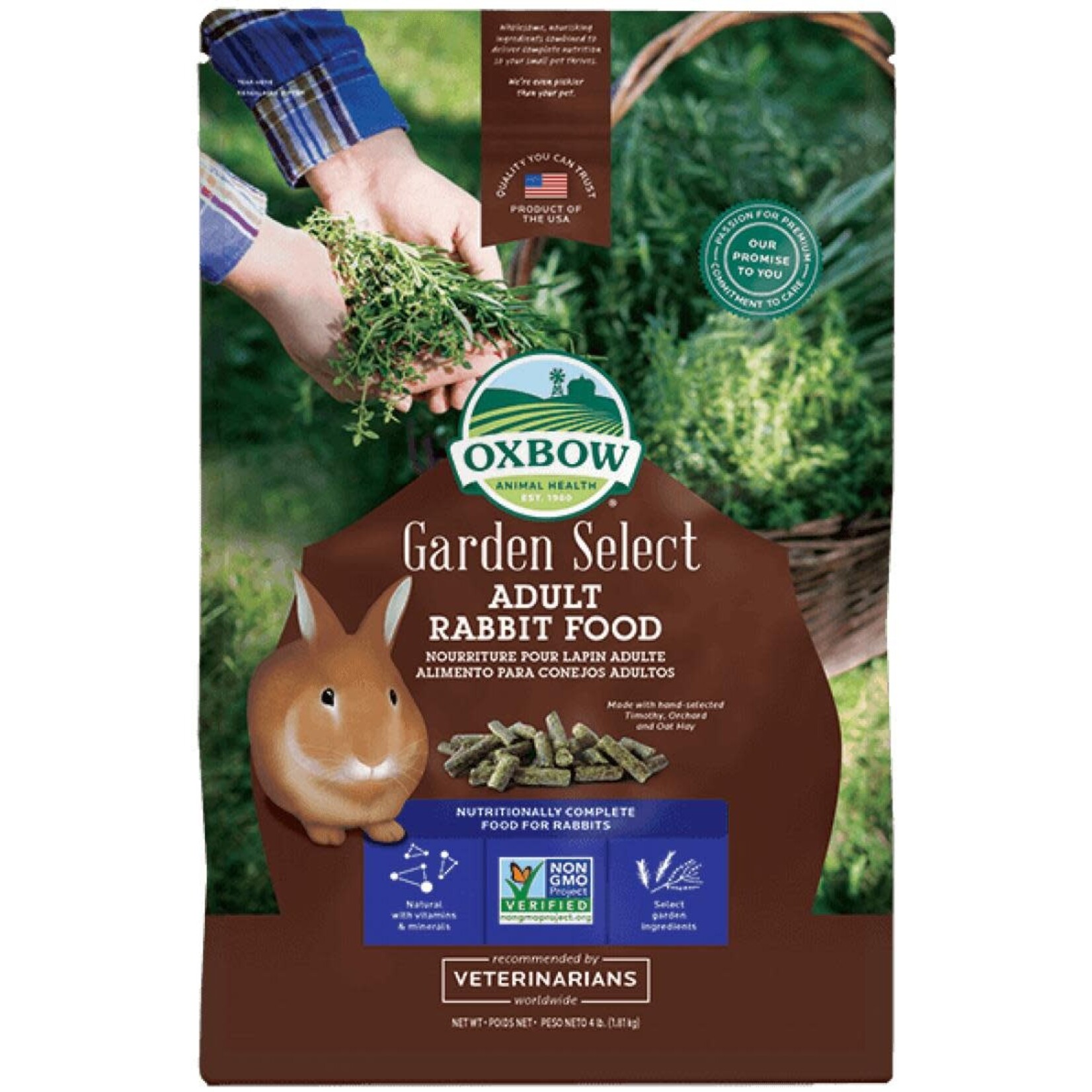 Oxbow Oxbow Garden Select Adult Rabbit Food 8lb