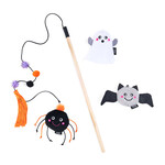 Zippy Paws Zippyclaws Halloween Zippystick Ghost with Friends