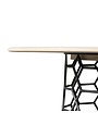 ARDEN DINING TABLE - PARCHMENT WHITE
