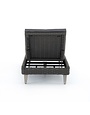 REMI OUTDOOR CHAISE - CHARCOAL