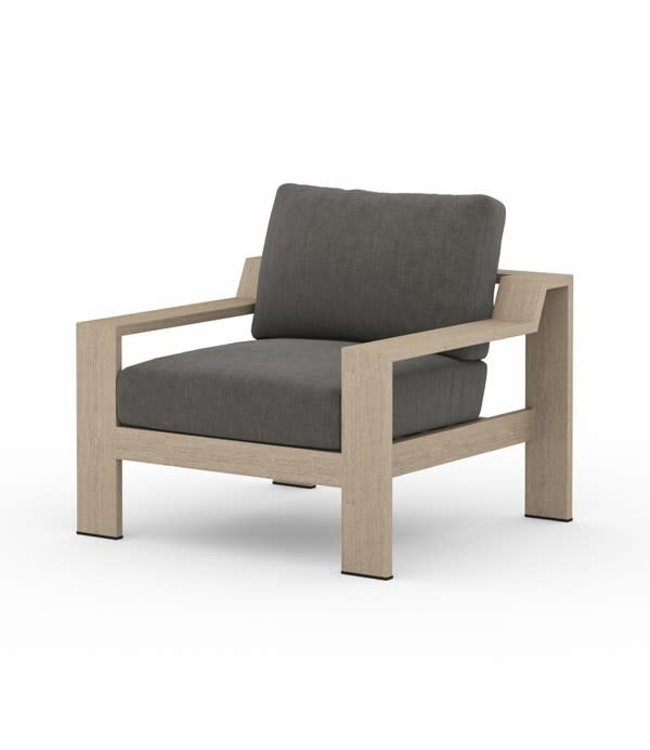 MONTEREY OUTDOOR CHAIR - BROWN/CHARCOAL