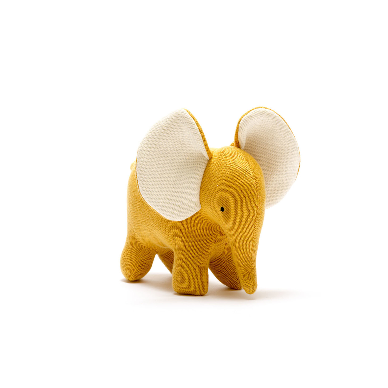 Small Yellow Elephant Plush Toy
