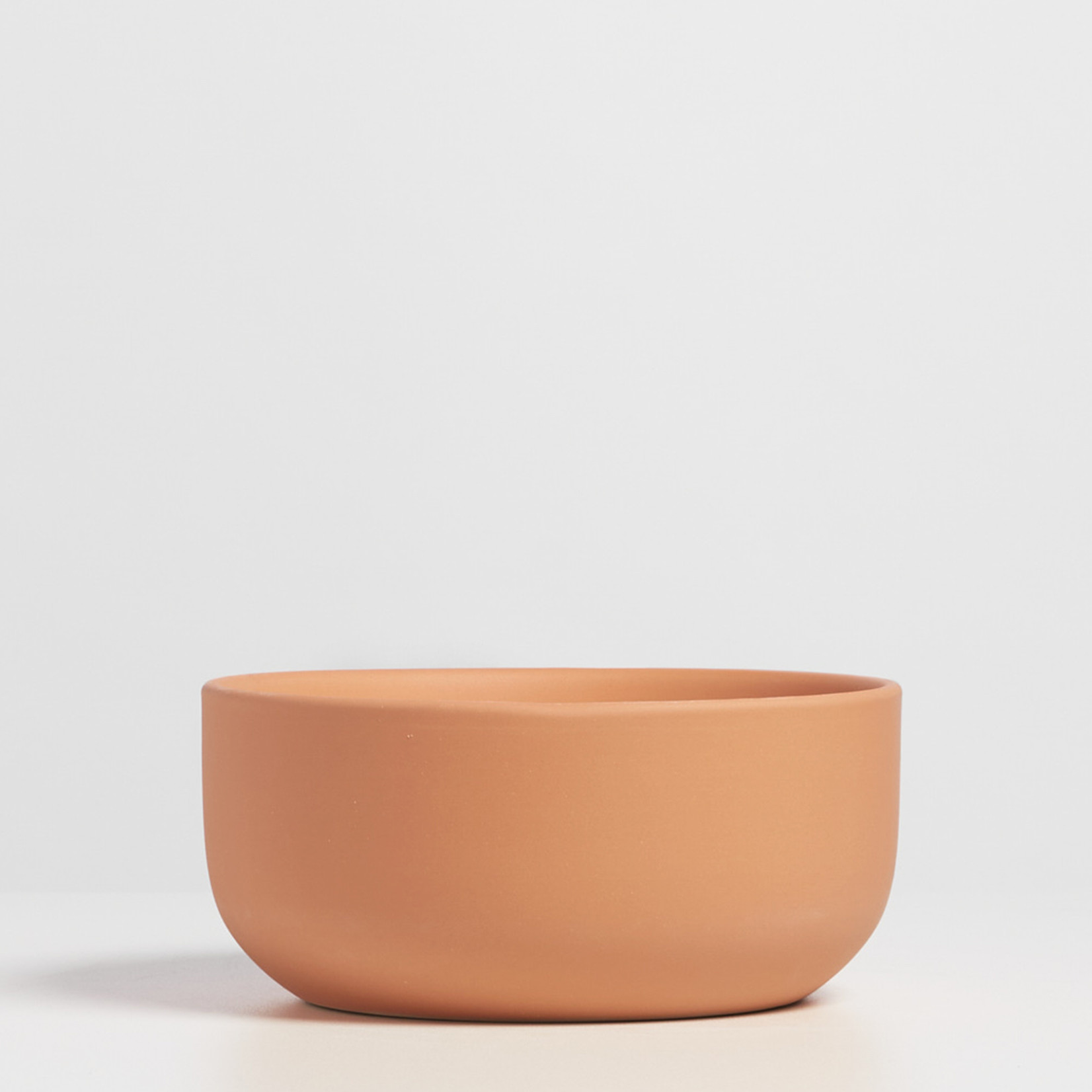 Ceramic Bowl Planter Peach 8"