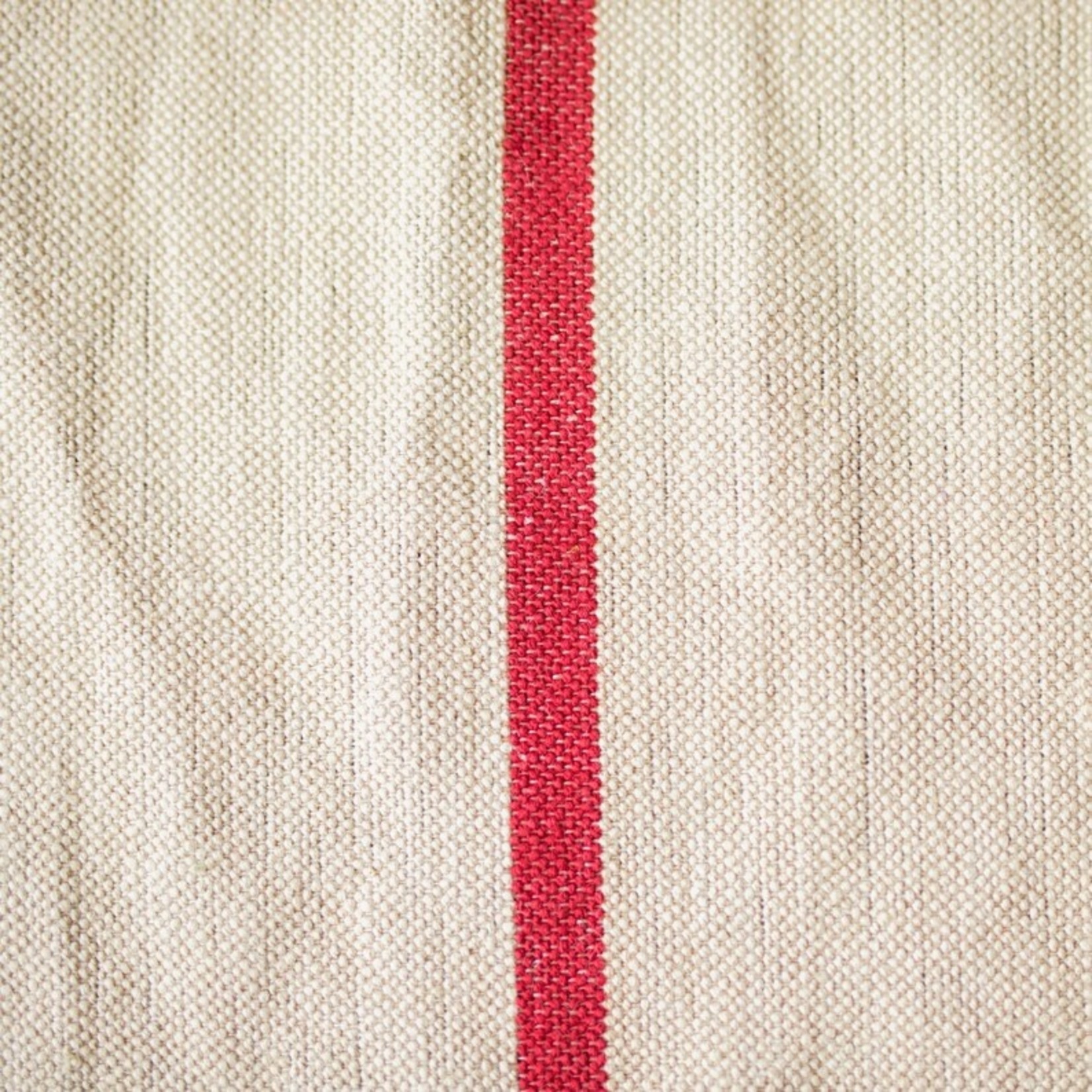 Red Striped Tablecloth 60"x90"