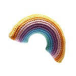 Crochet Pastel Rainbow Plush Baby Toy