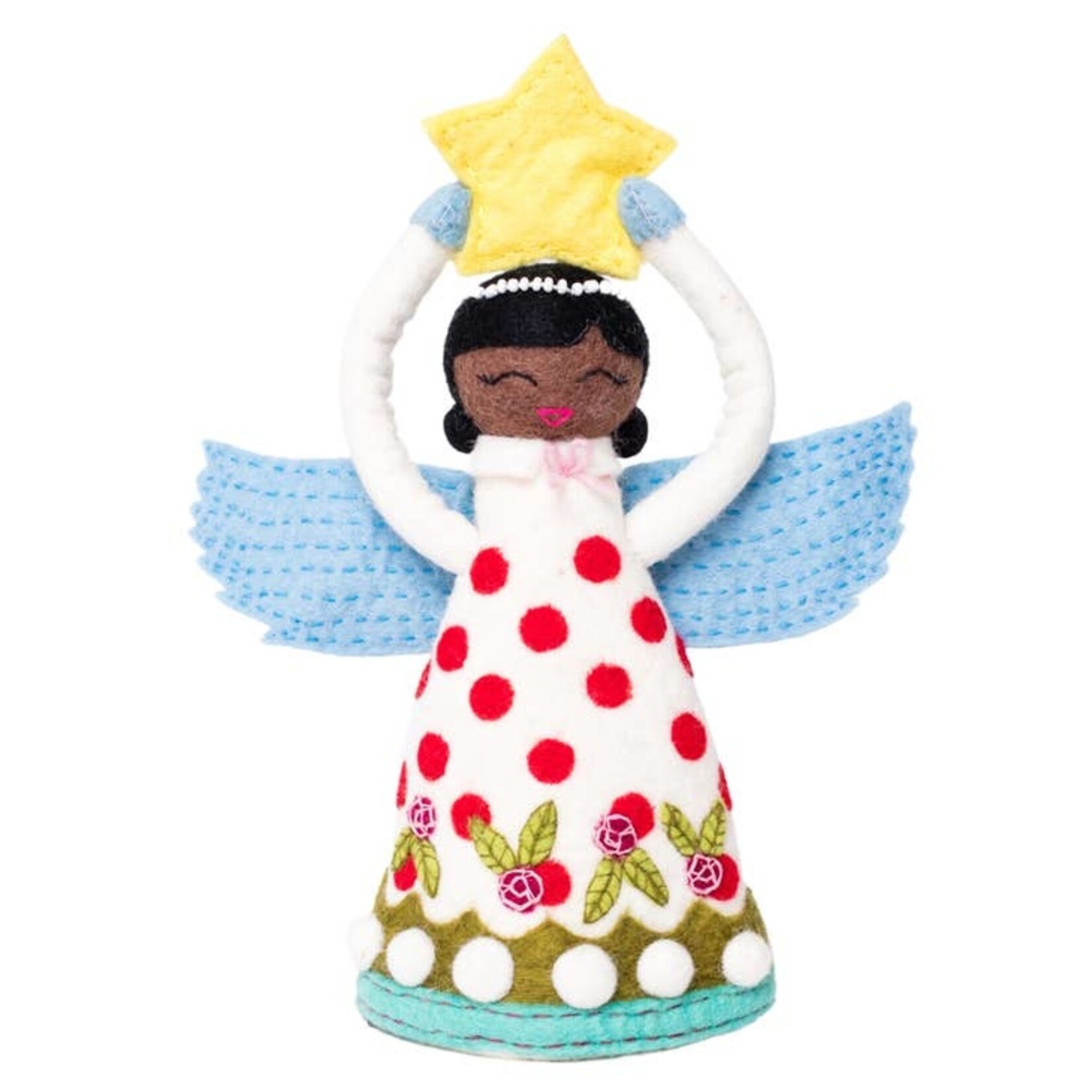 Angel Tree Topper - Simone  Natural