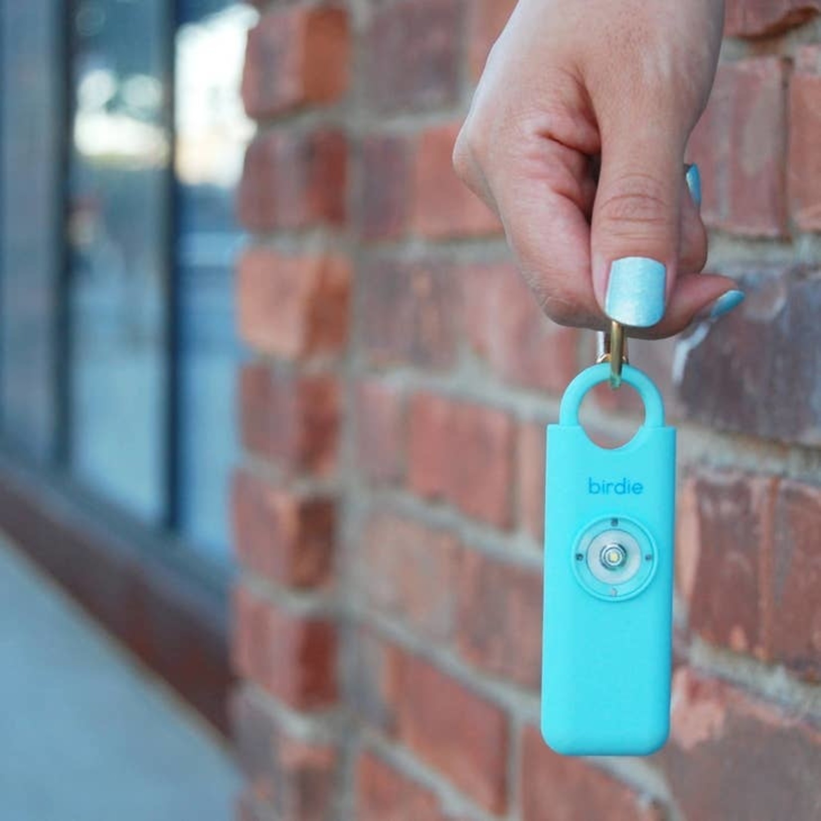 Birdie Personal Safety Alarm - Aqua