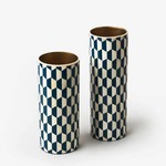 Geo Inlay Vases  large