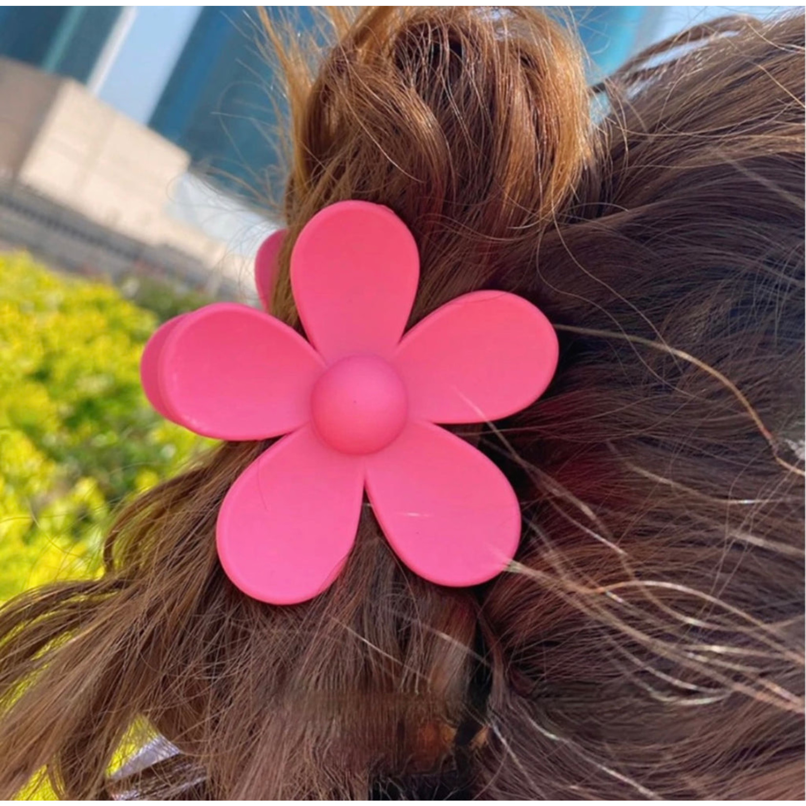 The Wildflower Company Flower Claw Clip Pink