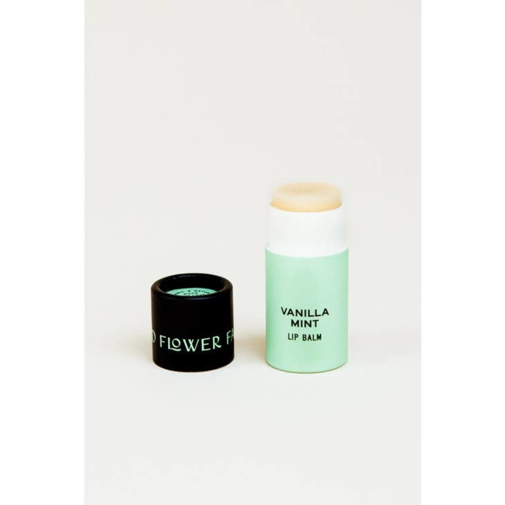Good Flower Farm Vanilla Mint Lip Balm / 0.3 oz Biodegradable Tube