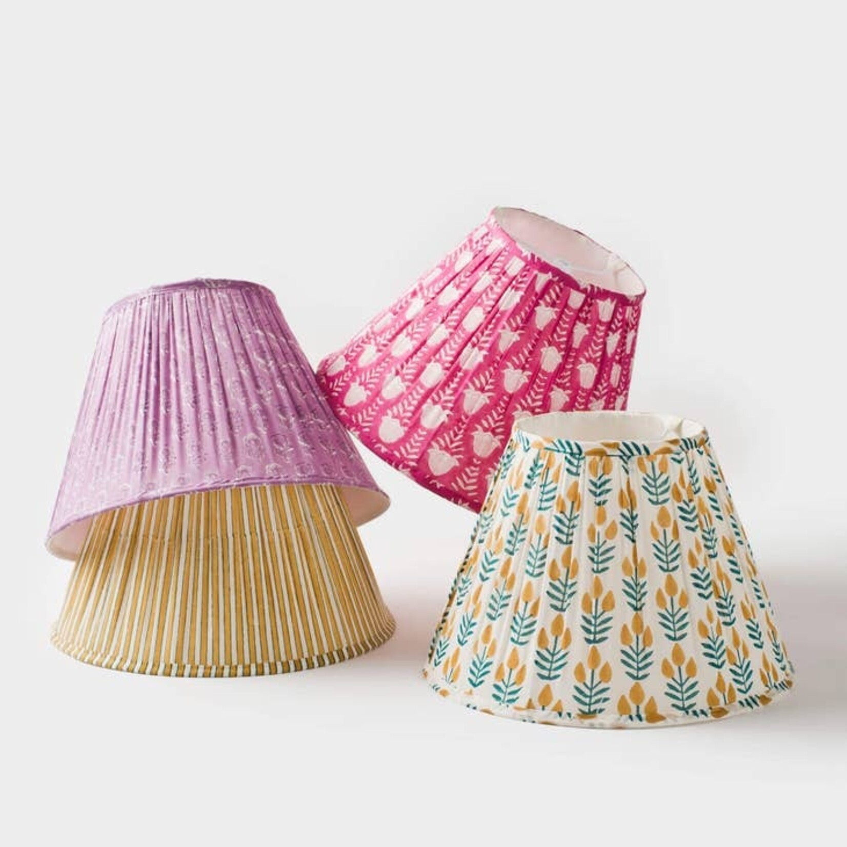 Meadow Gathered Floral Lampshade