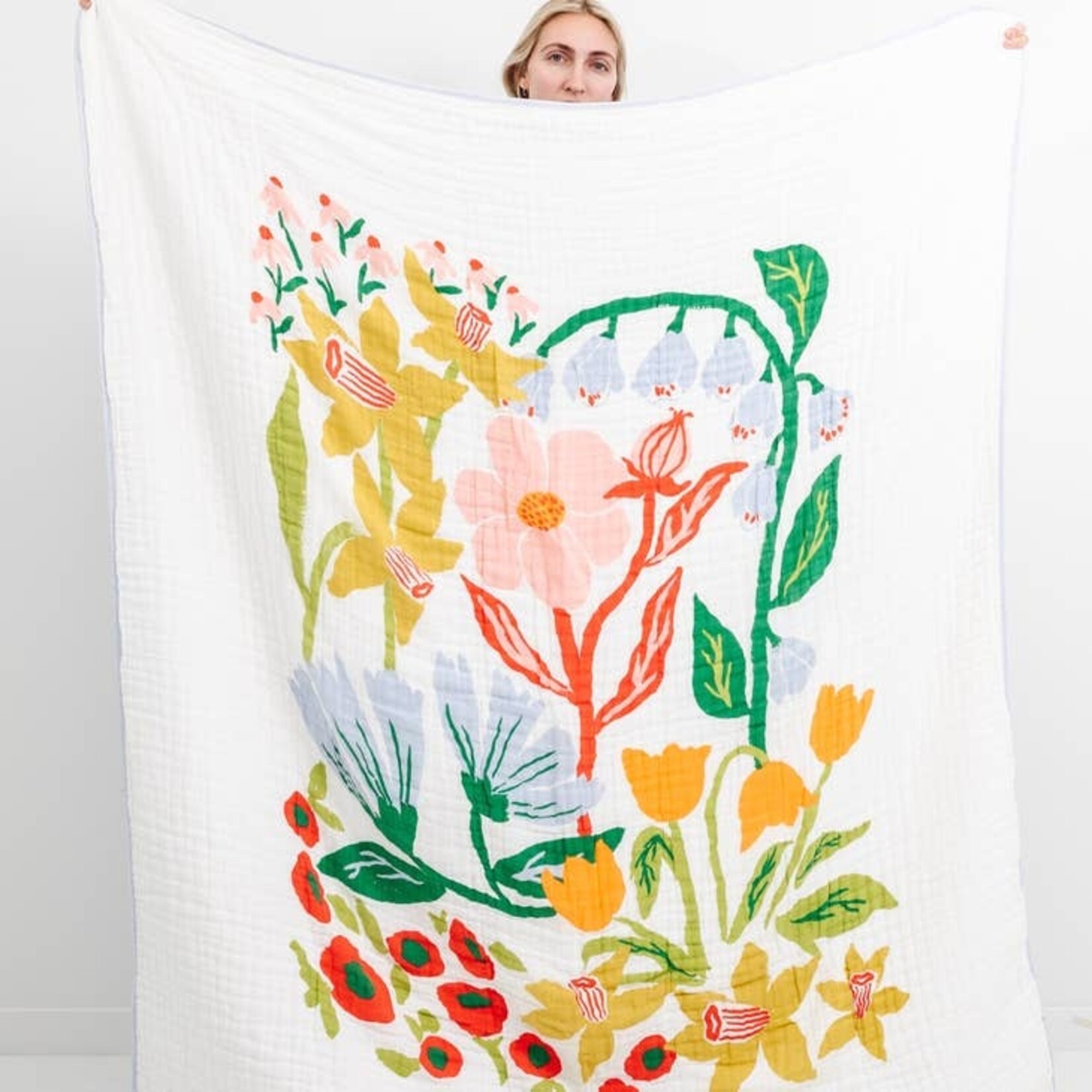 Clementine Kids Cottage Garden Throw Blanket