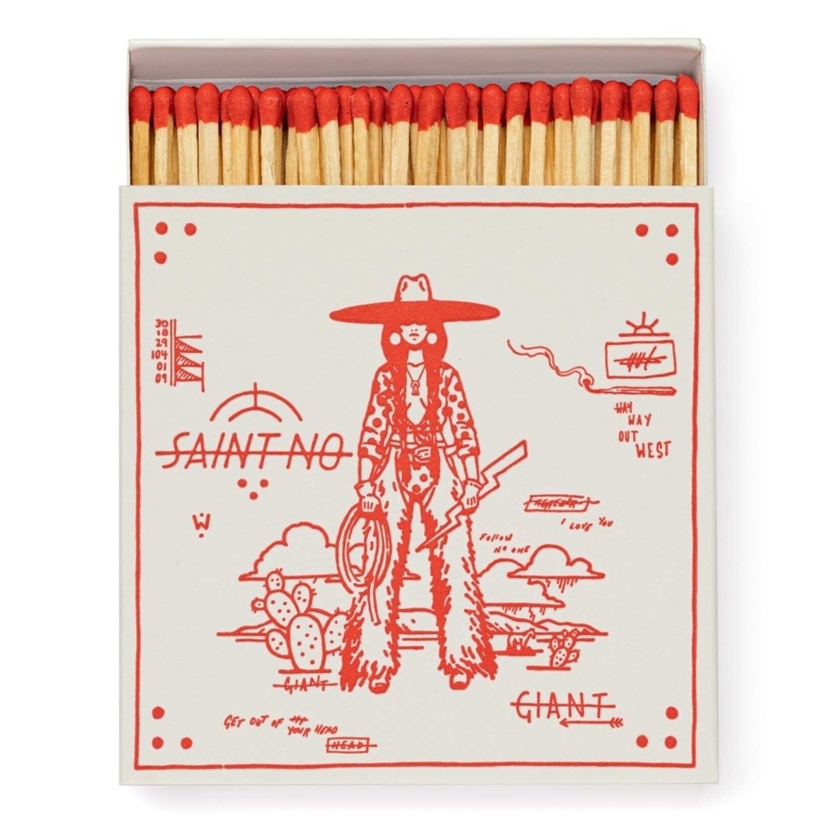 Lightning Bolt Matchbox 125 Count