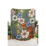 Wild Flowers Tapestry Blanket