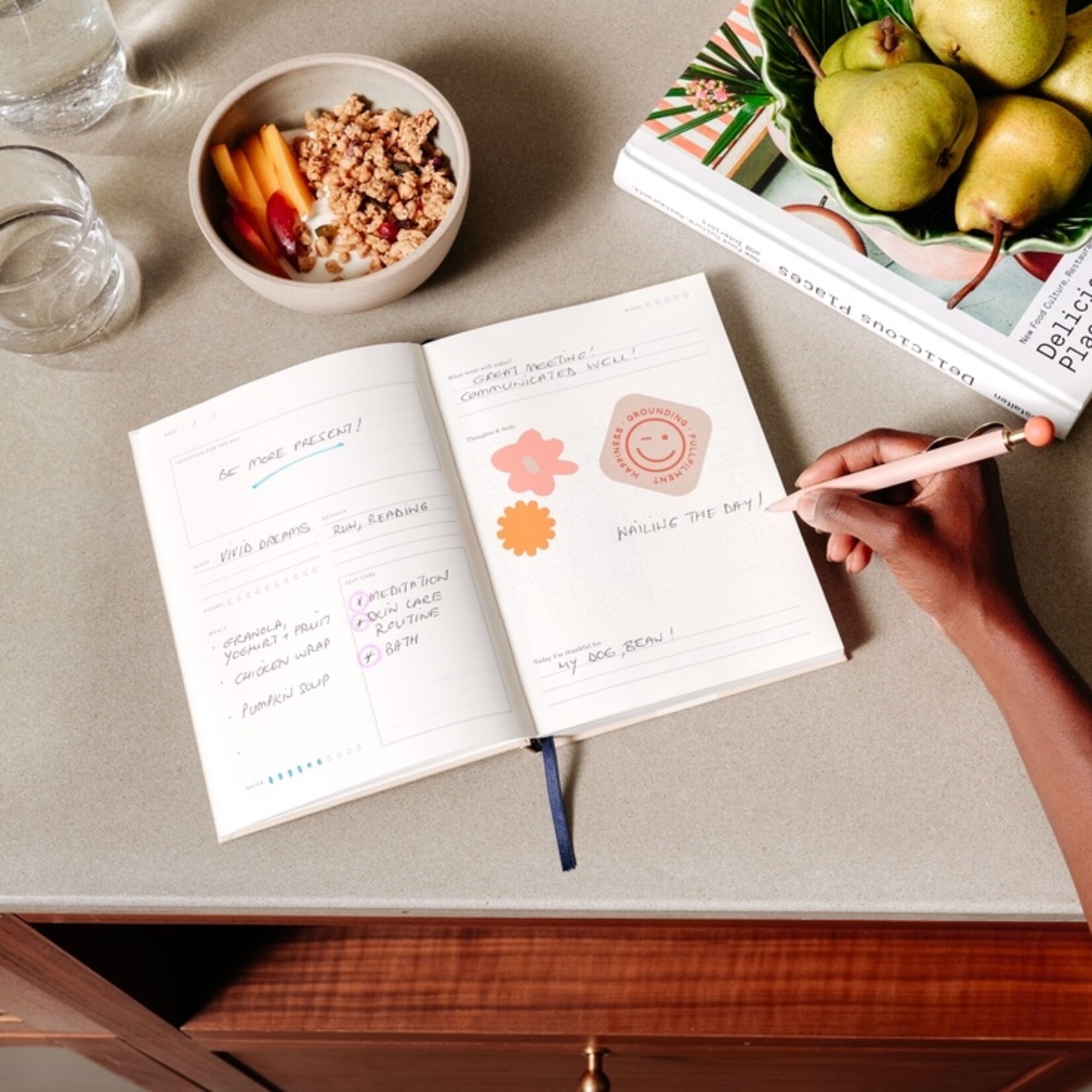 Papier Fairy Flies Wellness Journal