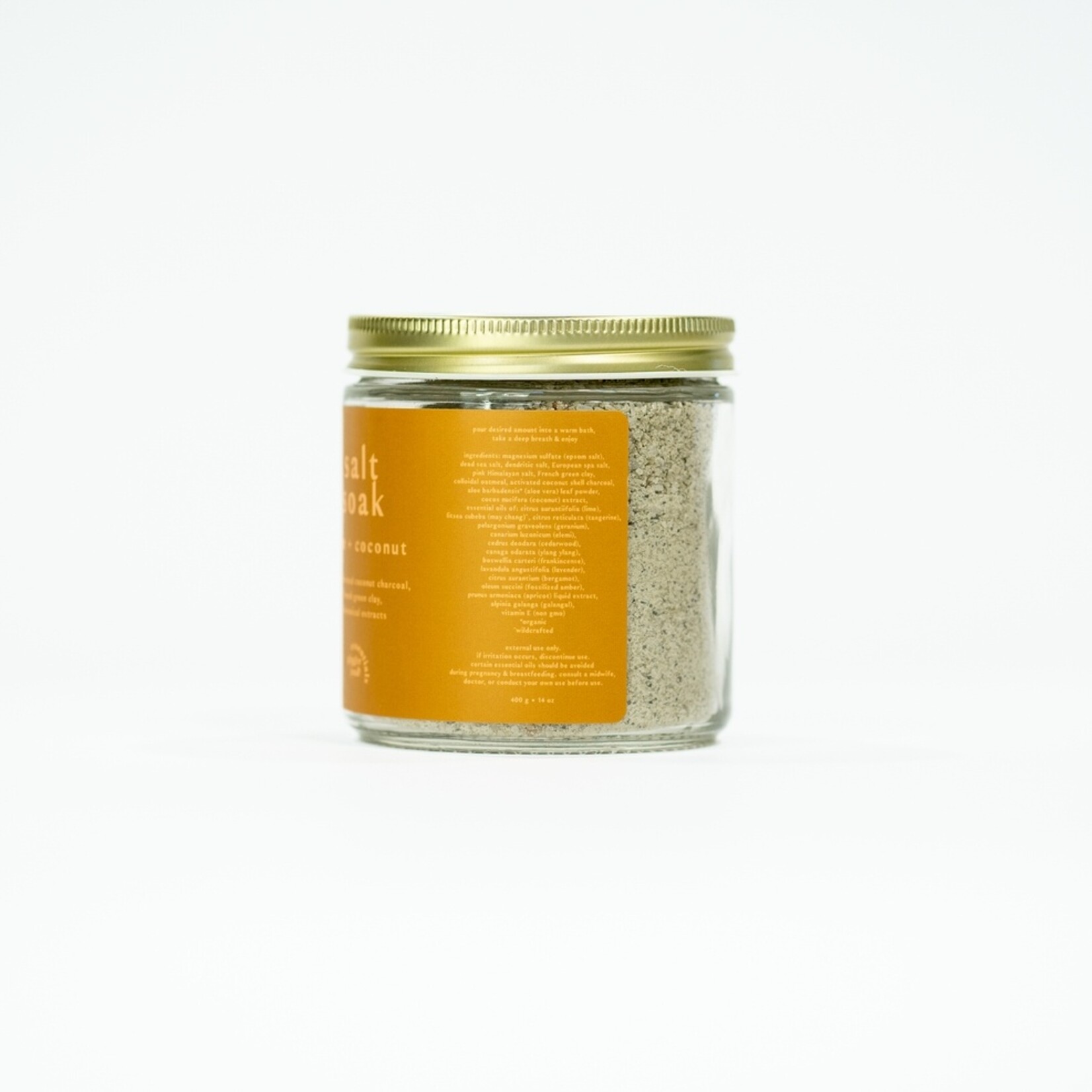 Salt Soak Coconut Lime 100% Natural, Nothing Synthetic