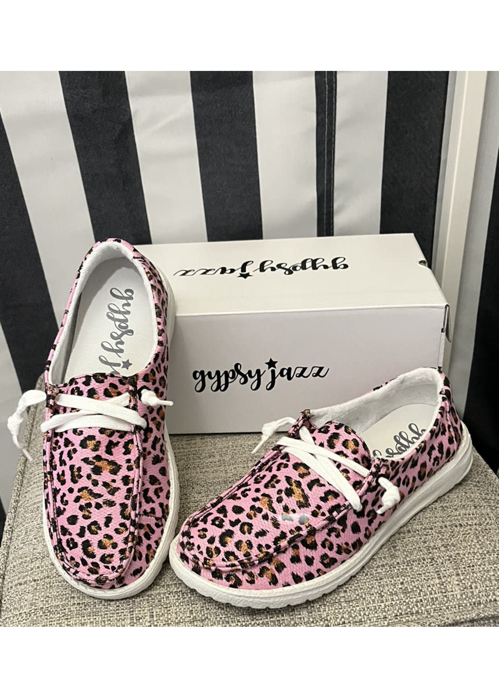 Pink/leopard Shoes Very G Gia
