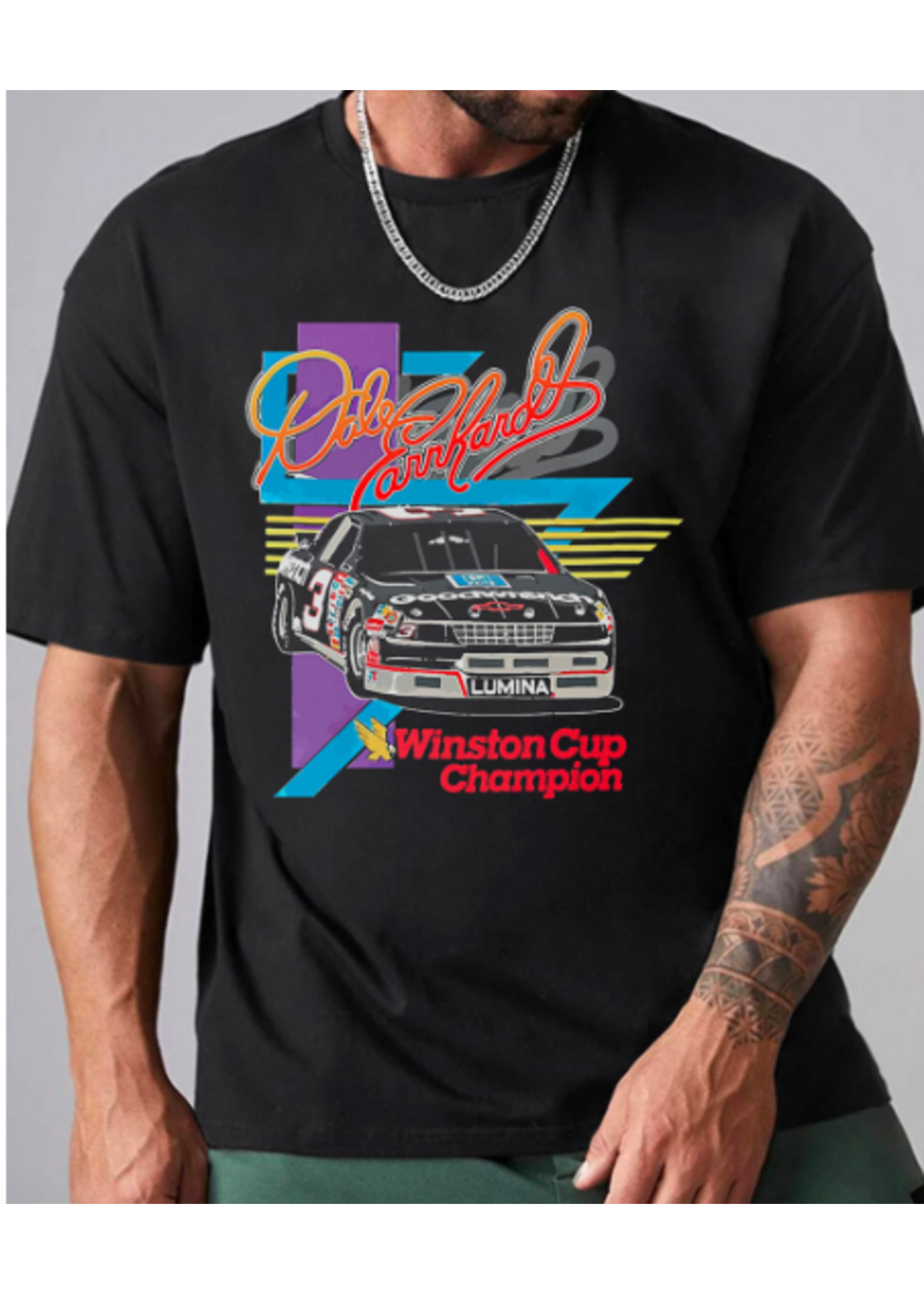 Graphic T-Shirt Unisex Black Car