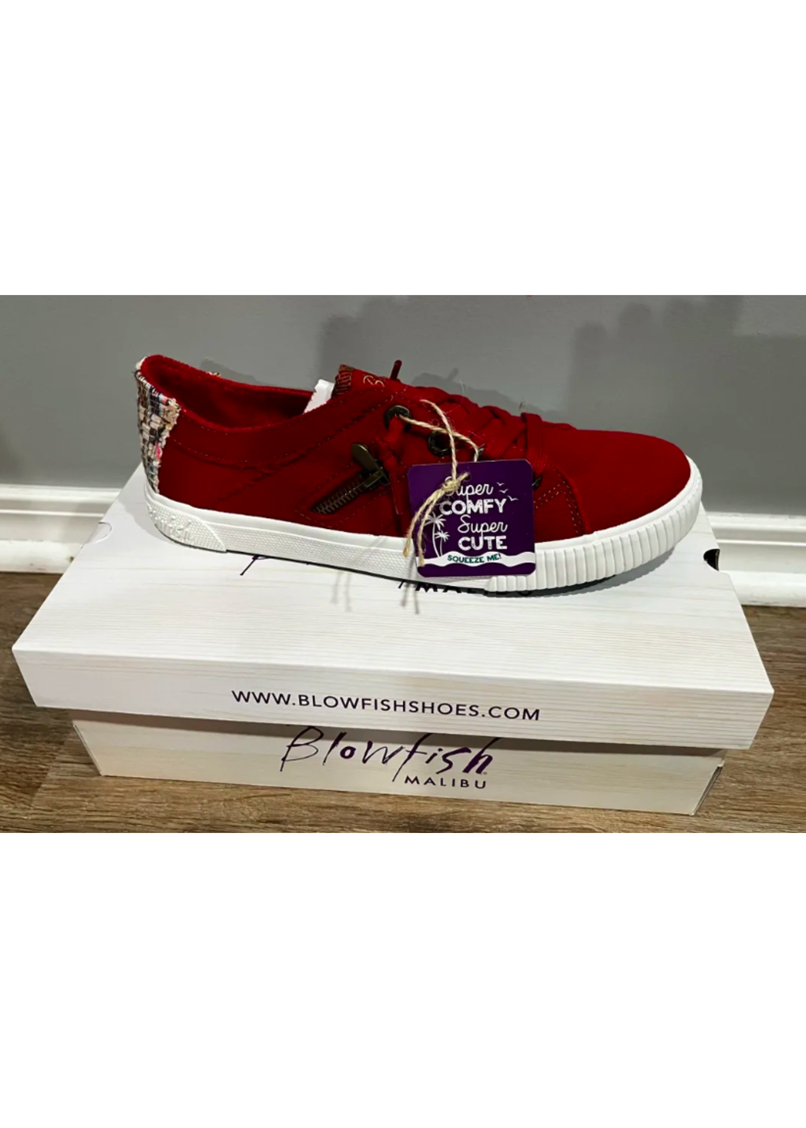 BLOWFISH-Fruit Sneaker (Color: Jester Red/ Natural) ( Ship without box)