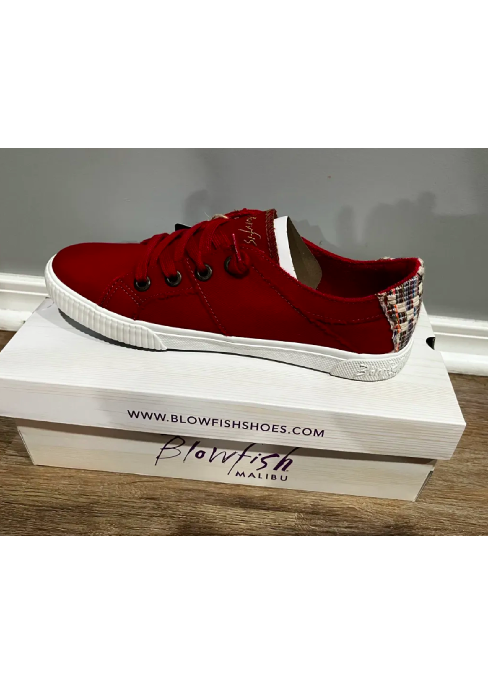 BLOWFISH-Fruit Sneaker (Color: Jester Red/ Natural) ( Ship without box)