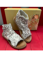 Very G Libra White Leopard Adult Sandal (Ships WITHOUT Box)