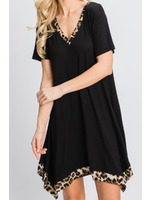 Heimish Black/leo dress