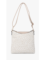 Jen & Co Emma Compartment Crossbody Che. Beige