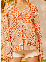 Emily Wonder Leopard Print Blouse