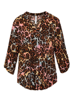 Dear Scarlett Multi Muted Leopard Lizzy