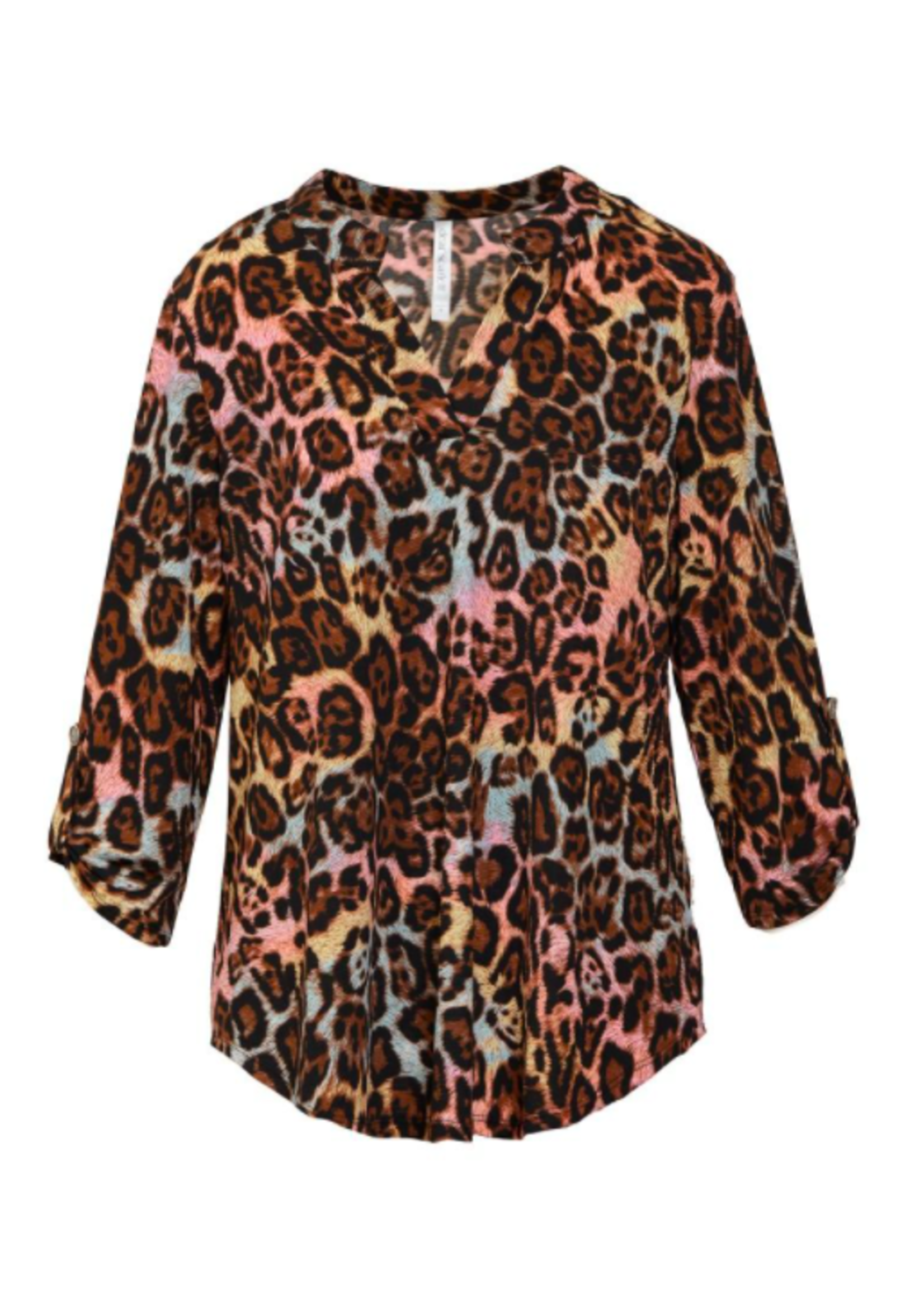 Dear Scarlett Multi Muted Leopard Lizzy