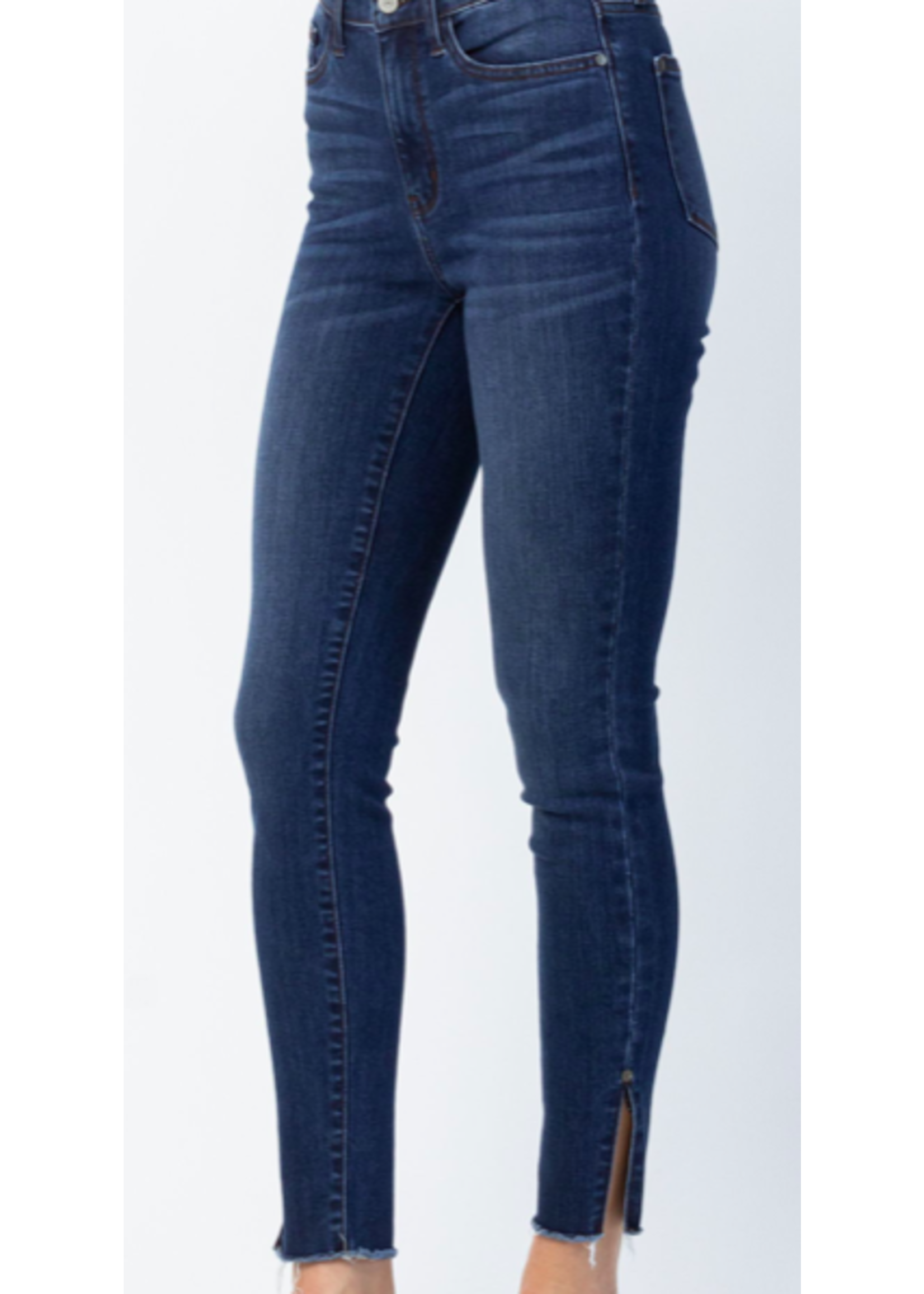 Judy Blue HW Side Slit Skinny