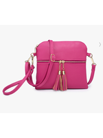 Jen & Co Tara  Crossbody FUCHSIA