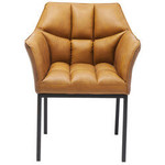 KARE DESIGN Chair with Armrest Thinktank Brown
