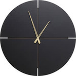 KARE DESIGN Wall Clock Andrea Black Ø60cm