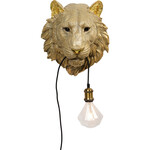 Wall Lamp Animal Tiger Head 34cm