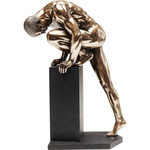 KARE DESIGN Deco Object Nude Man Stand Bronze 35cm