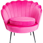 Armchair Water Lily Black Pink
